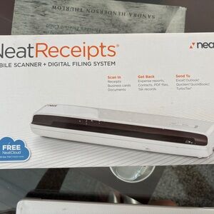 NWT NeatReceipts Mobile Scanner